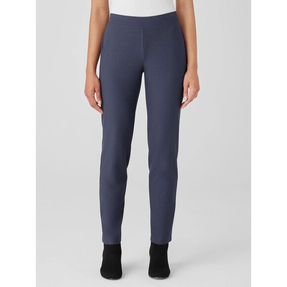 Eileen Fisher Pants - NWT Eileen Fisher Stretch Crepe Slim Ankle Pants Ocean Navy- Size XXS